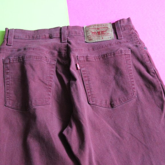 Vintage 1990s LEVIS® 550 RELAXED FIT TAPERED LEG - Picture 5 of 14